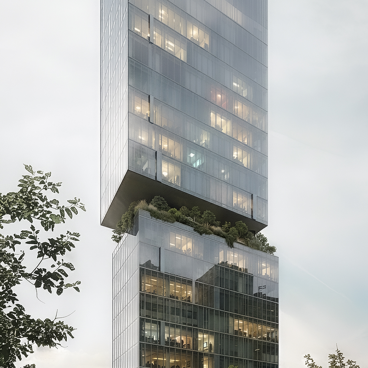 სასტუმრო აღმაშენებლის ხეივანზე - Werkraum architecture project